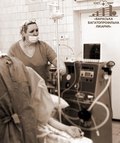 КНП «Вараська багатопрофільна лікарня» ВМР, Тетяна Анатоліївна Луцик – завідувач анестезіологічно-реанімаційним відділенням;